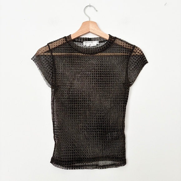 Urban renewal mesh metallic tee - Picture 1 of 4